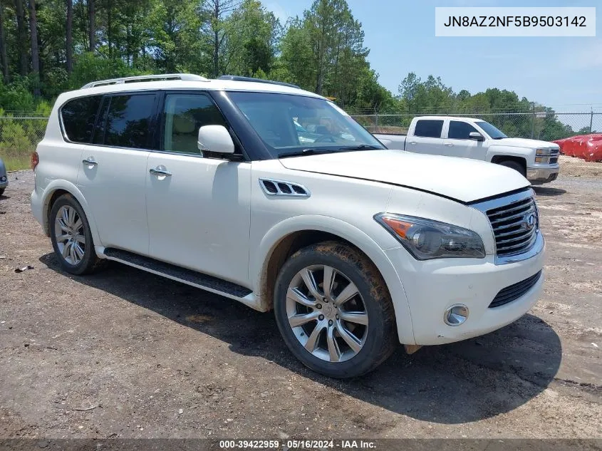 2011 Infiniti Qx56 VIN: JN8AZ2NF5B9503142 Lot: 39422959