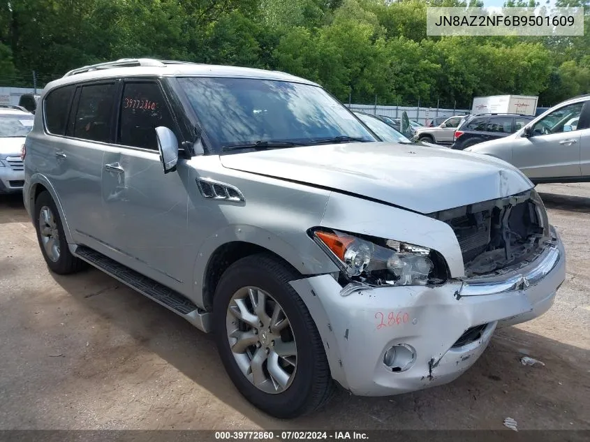 2011 Infiniti Qx56 VIN: JN8AZ2NF6B9501609 Lot: 39772860