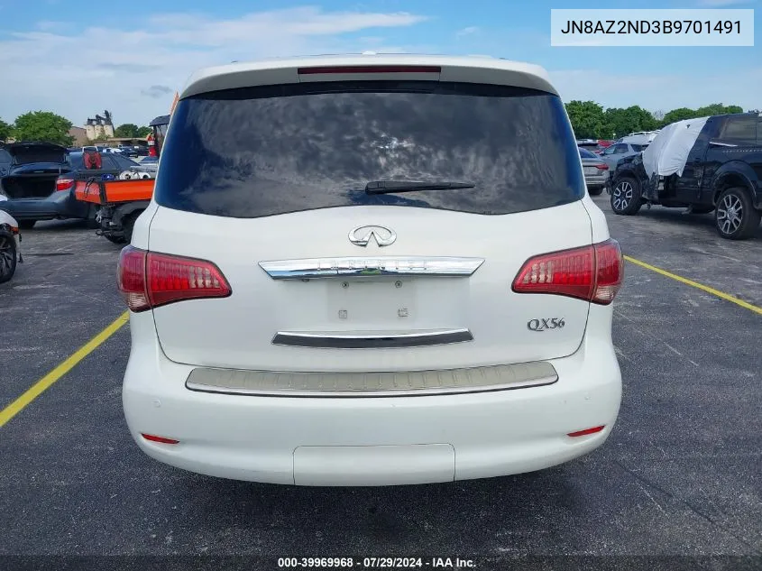 JN8AZ2ND3B9701491 2011 Infiniti Qx56