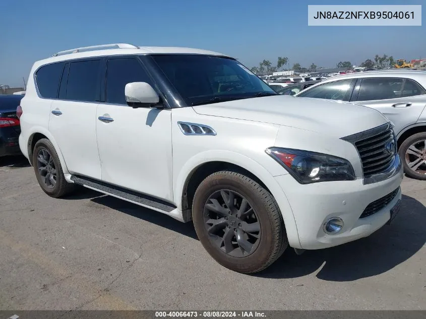 2011 Infiniti Qx56 VIN: JN8AZ2NFXB9504061 Lot: 40066473