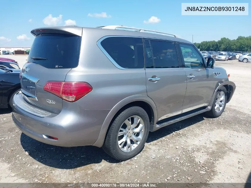 2011 Infiniti Qx56 VIN: JN8AZ2NC0B9301248 Lot: 40090176