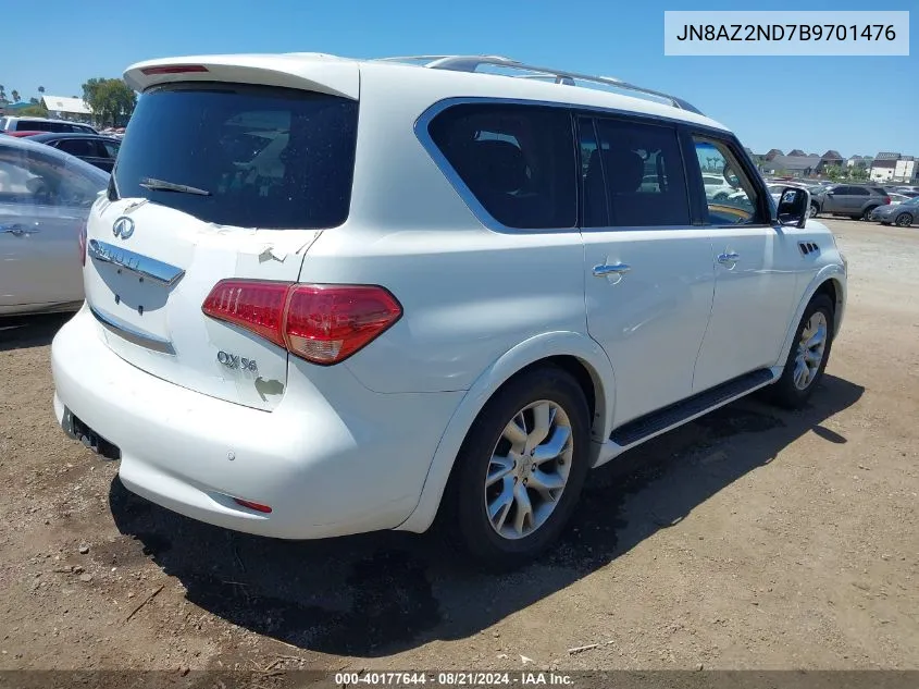 JN8AZ2ND7B9701476 2011 Infiniti Qx56