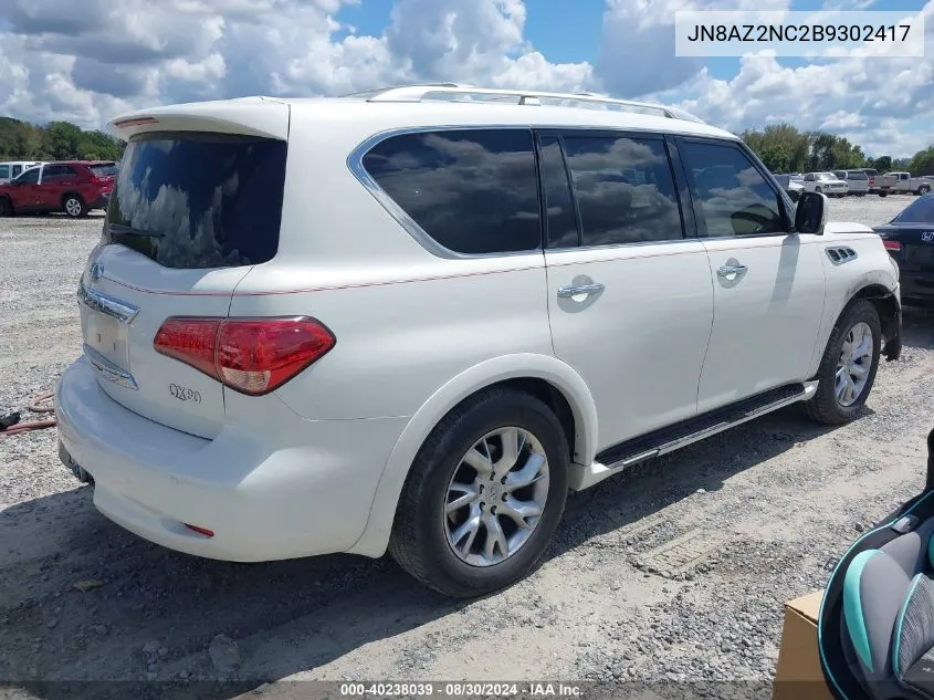 JN8AZ2NC2B9302417 2011 Infiniti Qx56