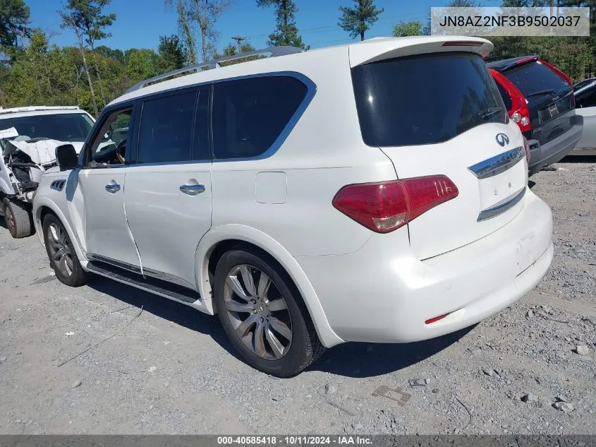 JN8AZ2NF3B9502037 2011 Infiniti Qx56