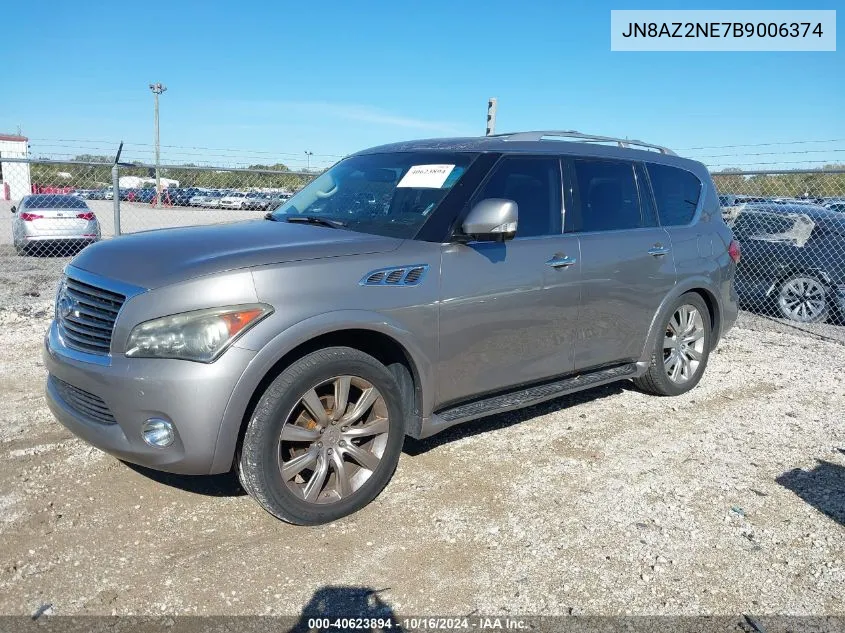 2011 Infiniti Qx56 VIN: JN8AZ2NE7B9006374 Lot: 40623894