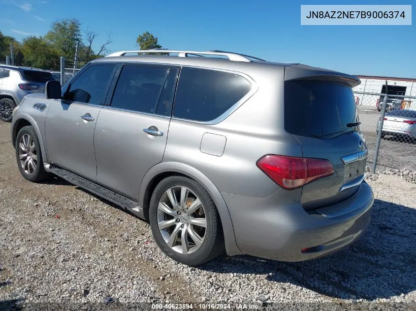 2011 Infiniti Qx56 VIN: JN8AZ2NE7B9006374 Lot: 40623894