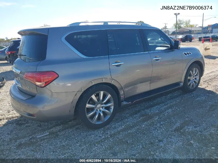 2011 Infiniti Qx56 VIN: JN8AZ2NE7B9006374 Lot: 40623894