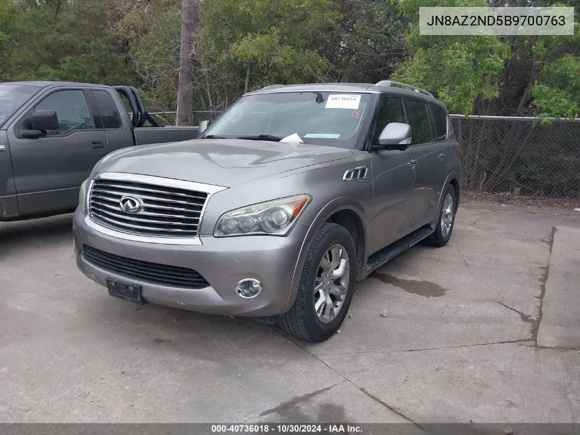 2011 Infiniti Qx56 VIN: JN8AZ2ND5B9700763 Lot: 40736018