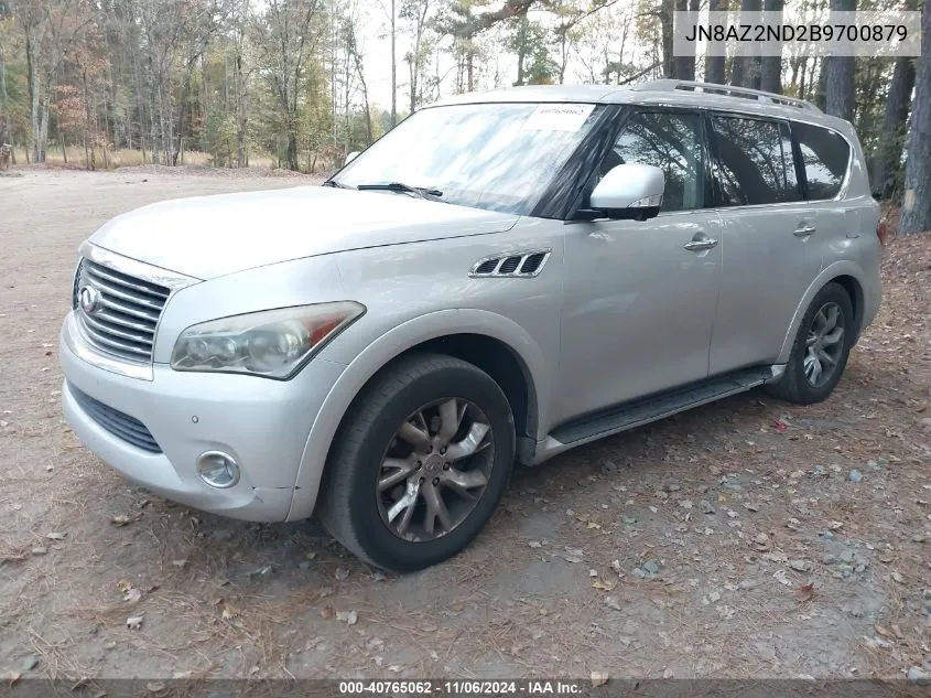 2011 Infiniti Qx56 VIN: JN8AZ2ND2B9700879 Lot: 40765062