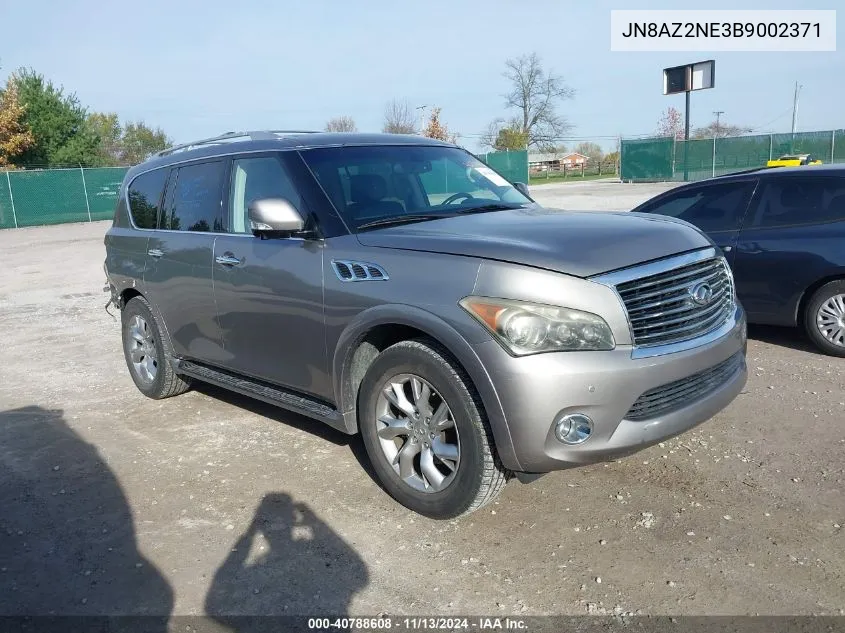 2011 Infiniti Qx56 VIN: JN8AZ2NE3B9002371 Lot: 40788608