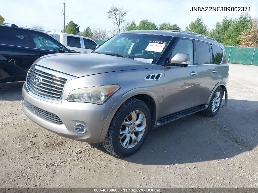 2011 Infiniti Qx56 VIN: JN8AZ2NE3B9002371 Lot: 40788608