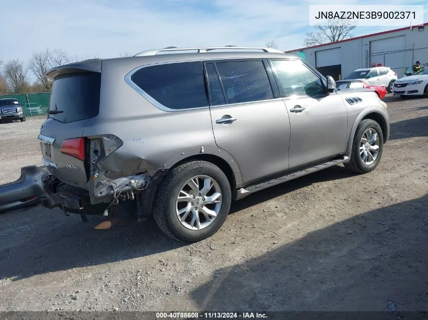 2011 Infiniti Qx56 VIN: JN8AZ2NE3B9002371 Lot: 40788608