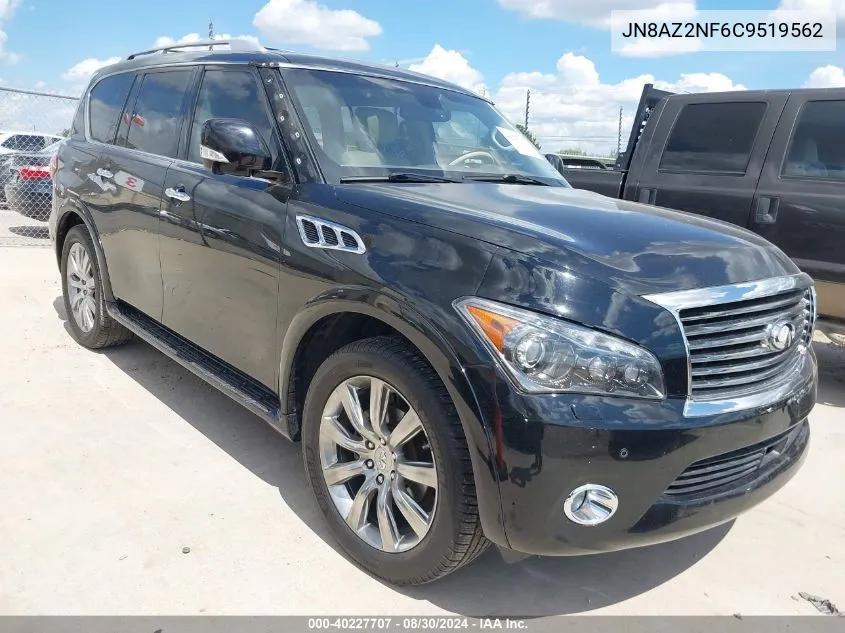 2012 Infiniti Qx56 VIN: JN8AZ2NF6C9519562 Lot: 40227707