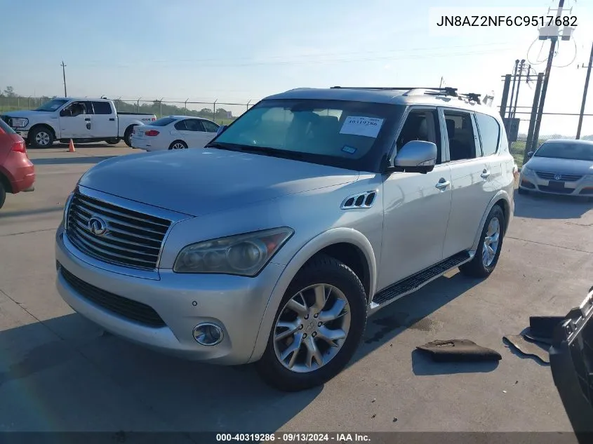 2012 Infiniti Qx56 VIN: JN8AZ2NF6C9517682 Lot: 40319286