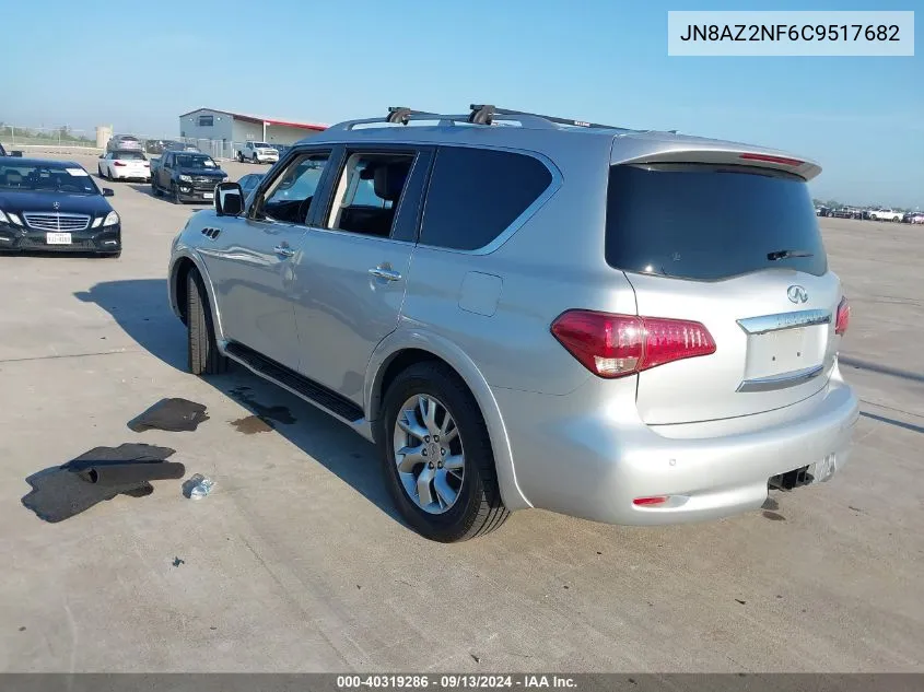 2012 Infiniti Qx56 VIN: JN8AZ2NF6C9517682 Lot: 40319286