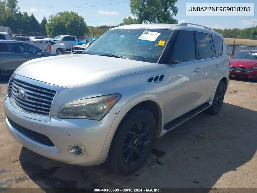 2012 Infiniti Qx56 VIN: JN8AZ2NE9C9018785 Lot: 40358699