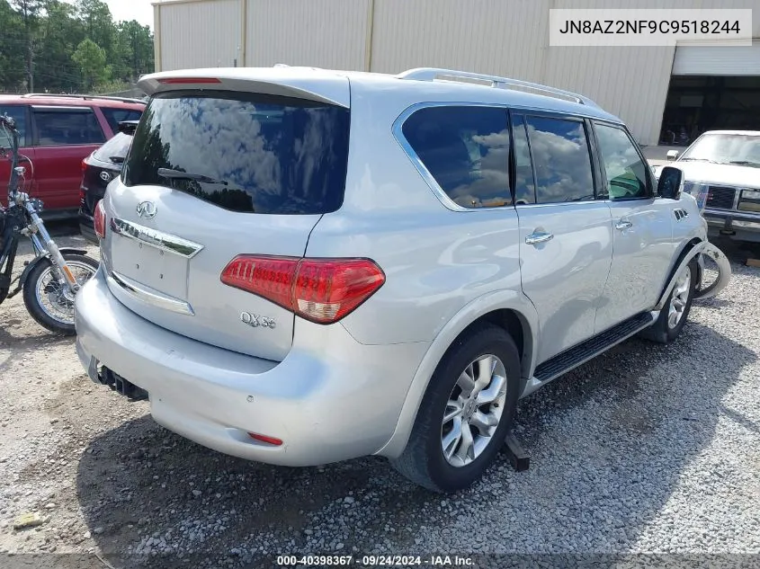 2012 Infiniti Qx56 VIN: JN8AZ2NF9C9518244 Lot: 40398367