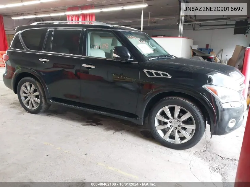 2012 Infiniti Qx56 VIN: JN8AZ2NE2C9016697 Lot: 40462108