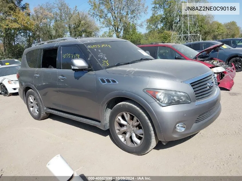 2012 Infiniti Qx56 VIN: JN8AZ2NE0C90186 Lot: 40557598