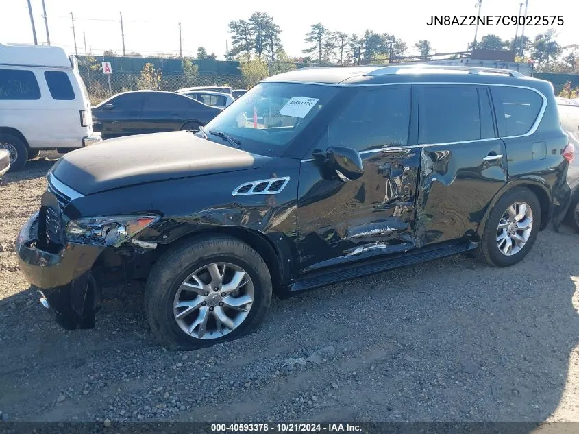 2012 Infiniti Qx56 VIN: JN8AZ2NE7C9022575 Lot: 40593378