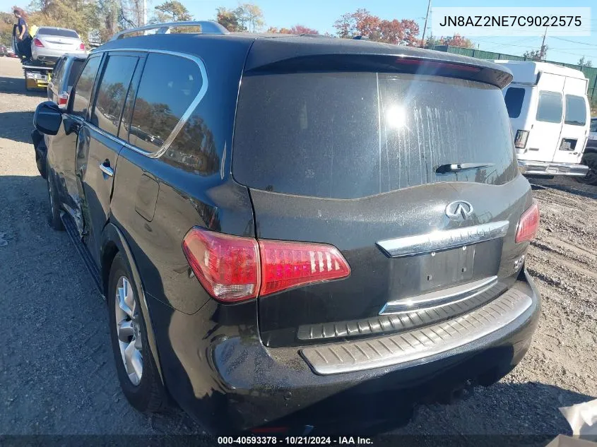 2012 Infiniti Qx56 VIN: JN8AZ2NE7C9022575 Lot: 40593378