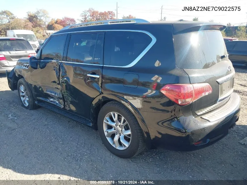 2012 Infiniti Qx56 VIN: JN8AZ2NE7C9022575 Lot: 40593378