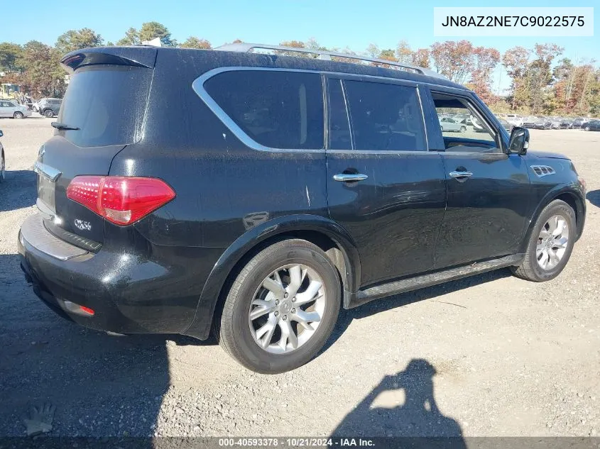 2012 Infiniti Qx56 VIN: JN8AZ2NE7C9022575 Lot: 40593378