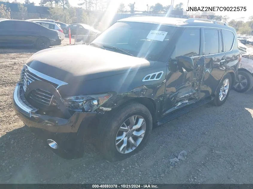 2012 Infiniti Qx56 VIN: JN8AZ2NE7C9022575 Lot: 40593378