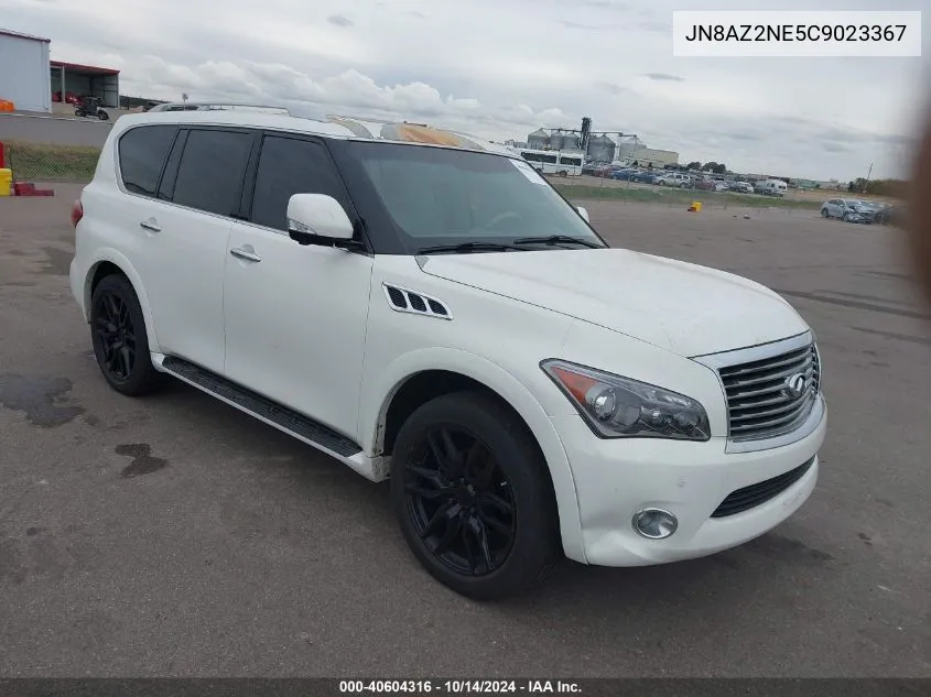 2012 Infiniti Qx56 VIN: JN8AZ2NE5C9023367 Lot: 40604316