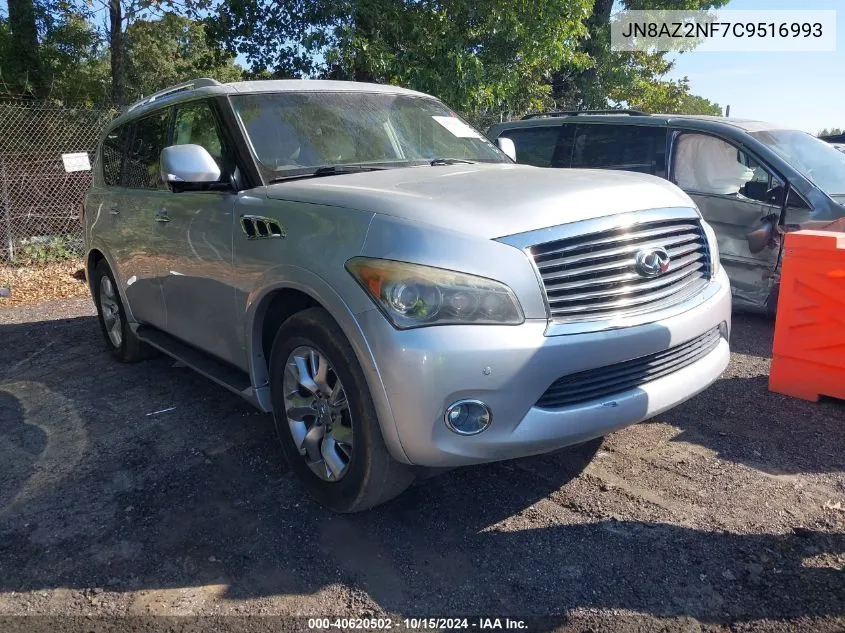 2012 Infiniti Qx56 VIN: JN8AZ2NF7C9516993 Lot: 40620502