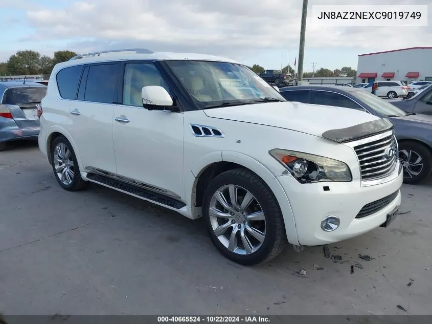 2012 Infiniti Qx56 VIN: JN8AZ2NEXC9019749 Lot: 40665524