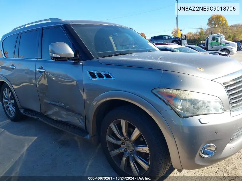 2012 Infiniti Qx56 VIN: JN8AZ2NE9C9018706 Lot: 40679261