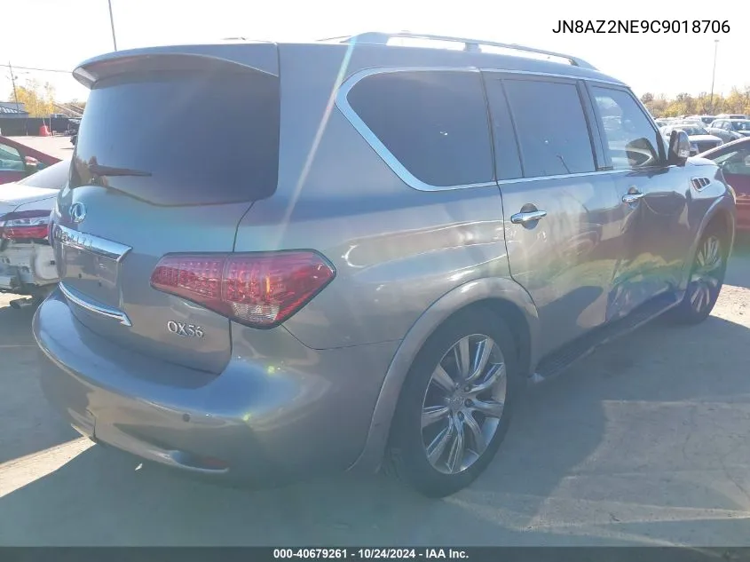 2012 Infiniti Qx56 VIN: JN8AZ2NE9C9018706 Lot: 40679261