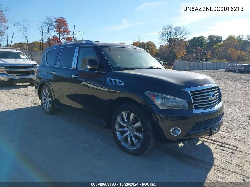 2012 Infiniti Qx56 VIN: JN8AZ2NE9C9016213 Lot: 40689193