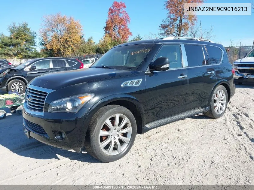 2012 Infiniti Qx56 VIN: JN8AZ2NE9C9016213 Lot: 40689193