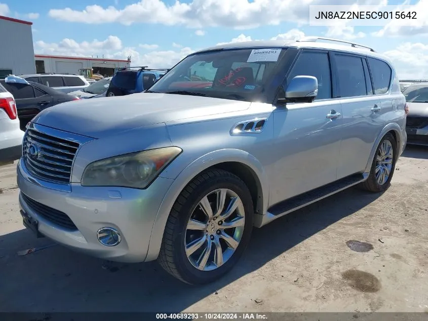 2012 Infiniti Qx56 VIN: JN8AZ2NE5C9015642 Lot: 40689293