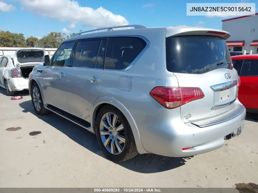 2012 Infiniti Qx56 VIN: JN8AZ2NE5C9015642 Lot: 40689293