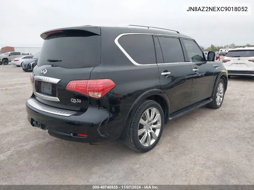 2012 Infiniti Qx56 VIN: JN8AZ2NEXC9018052 Lot: 40740935