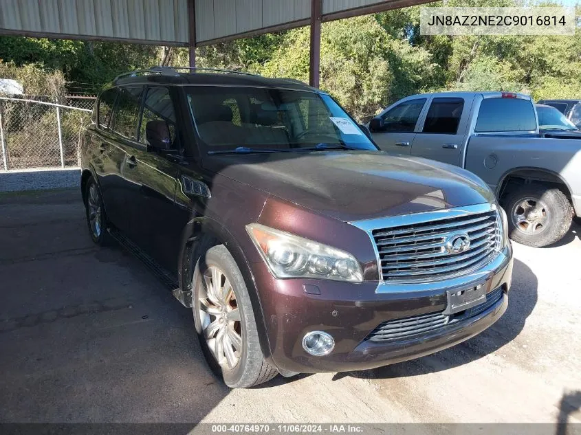 2012 Infiniti Qx56 VIN: JN8AZ2NE2C9016814 Lot: 40764970