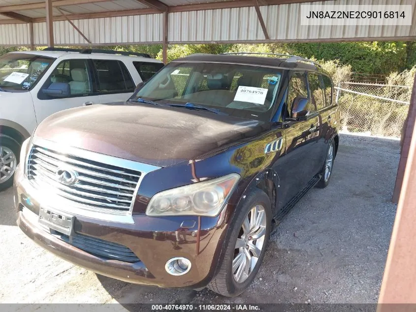 2012 Infiniti Qx56 VIN: JN8AZ2NE2C9016814 Lot: 40764970