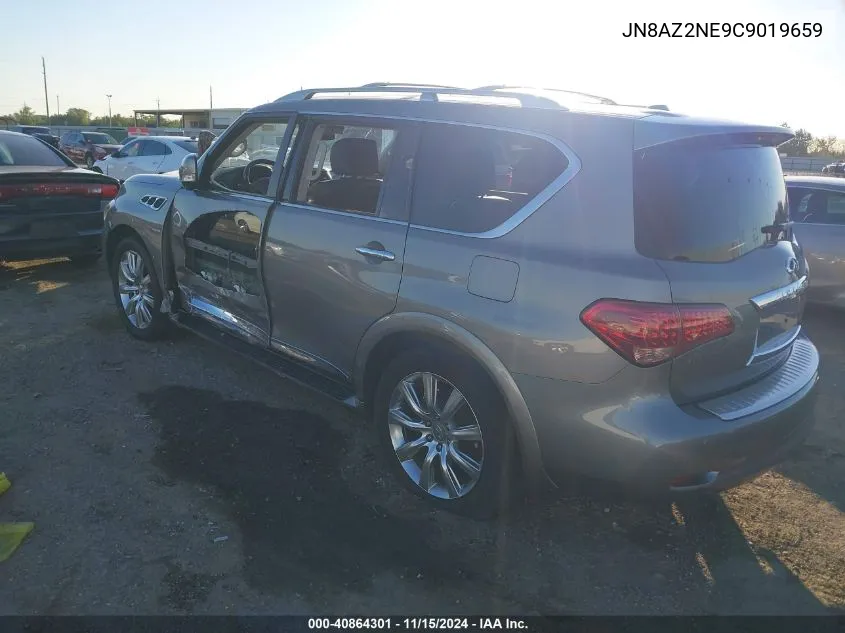 2012 Infiniti Qx56 VIN: JN8AZ2NE9C9019659 Lot: 40864301