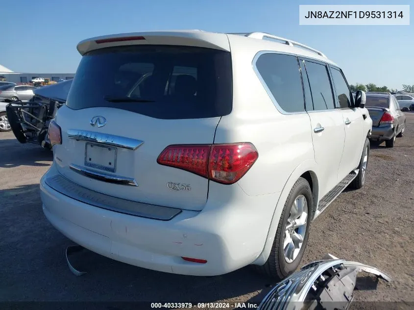 2013 Infiniti Qx56 VIN: JN8AZ2NF1D9531314 Lot: 40333979