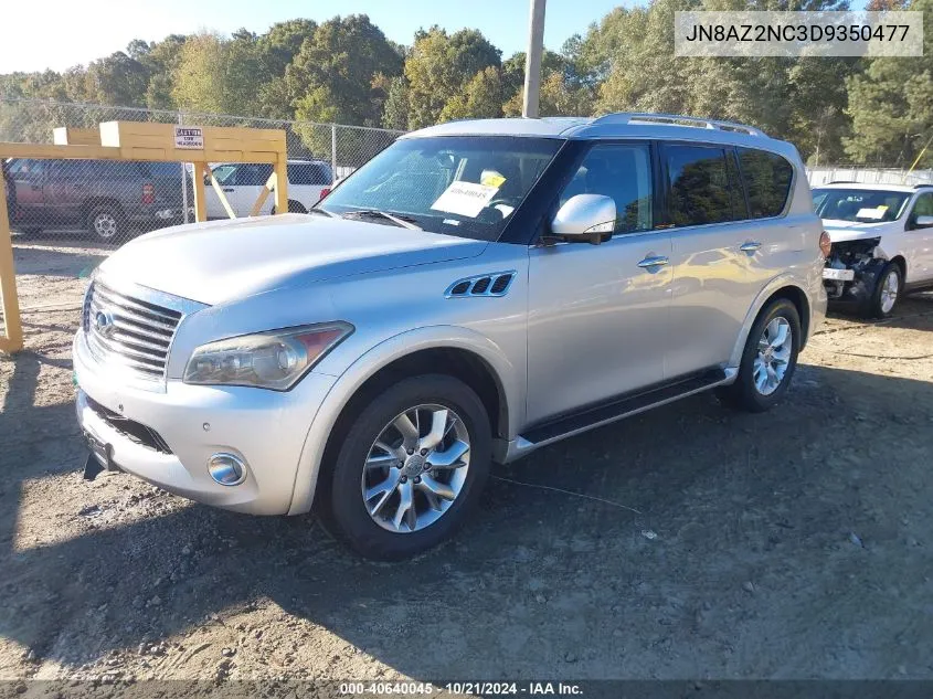 2013 Infiniti Qx56 VIN: JN8AZ2NC3D9350477 Lot: 40640045