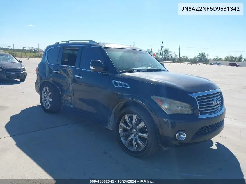 2013 Infiniti Qx56 VIN: JN8AZ2NF6D9531342 Lot: 40662545