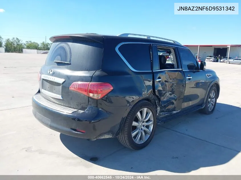 2013 Infiniti Qx56 VIN: JN8AZ2NF6D9531342 Lot: 40662545