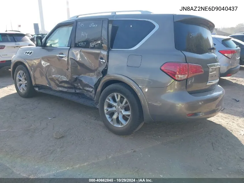 2013 Infiniti Qx56 VIN: JN8AZ2NE6D9040437 Lot: 40662845