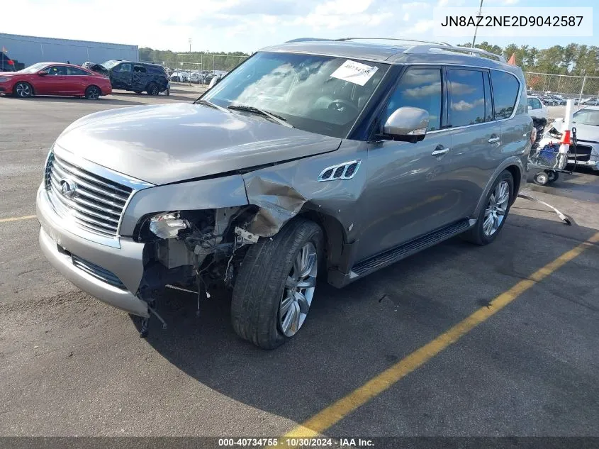 JN8AZ2NE2D9042587 2013 Infiniti Qx56