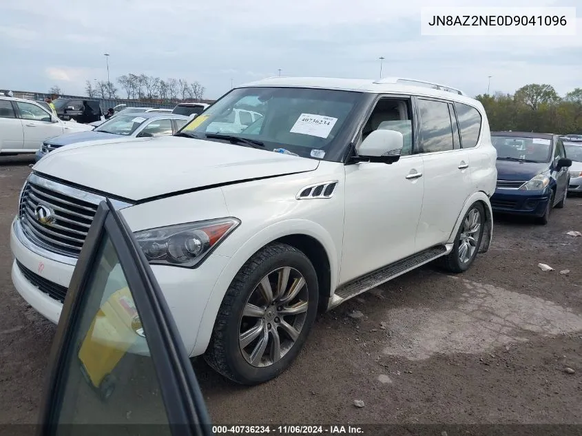 2013 Infiniti Qx56 VIN: JN8AZ2NE0D9041096 Lot: 40736234