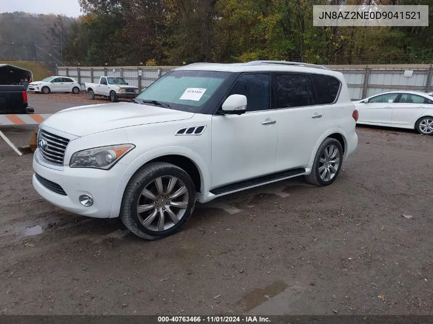 2013 Infiniti Qx56 VIN: JN8AZ2NE0D9041521 Lot: 40763466