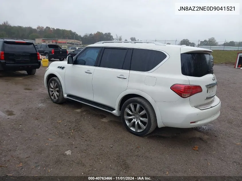 2013 Infiniti Qx56 VIN: JN8AZ2NE0D9041521 Lot: 40763466